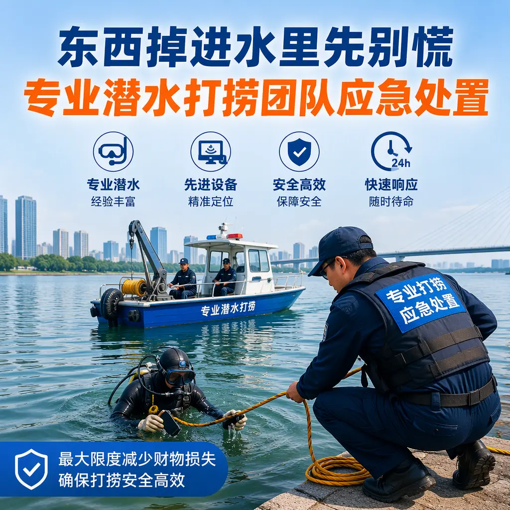 昌吉市东西掉进水里先别慌，专业潜水打捞团队应急处置